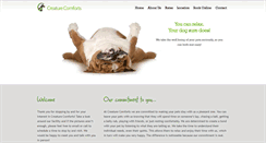Desktop Screenshot of creaturecomfortsnc.net