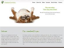 Tablet Screenshot of creaturecomfortsnc.net